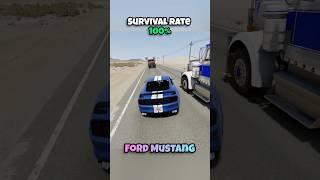 Chance of survival with different vehicles #beamng #beamngdrive #game #gaming #car #cars #satisfying