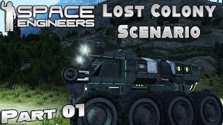 Lost Colony Scenario | Part 01 | Space Engineers