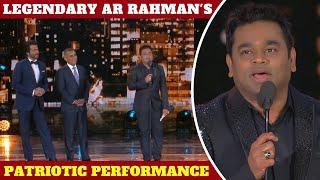 Legendary AR Rahman's patriotic performance