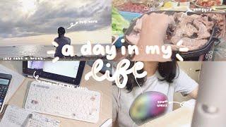 ️a day in my life ( late night study with me gen math ) + self care | philippines