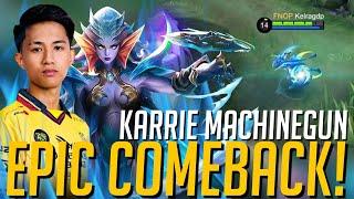 KELRA USED MACHINE GUN BUILD TO KARRIE WITH EPIC COMEBACK