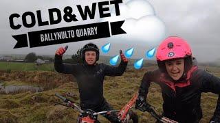 Cold & Wet, BallyNulto Quarry Trial Vlog