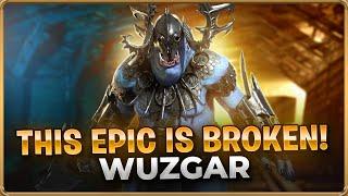 THIS Champion IS SOMETHING ELSE!! Wuzgar Champion Spotlight Raid Shadow Legends [Test Server]