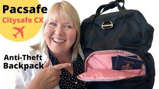 Pacsafe, CitySafe CX Anti-Theft Backpack FULL REVIEW