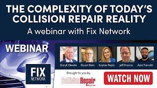 The complexity of today's collision repair reality
