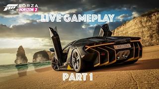 Forza Horizon 3 LIVE Gameplay - Part 1 - Welcome to Forza