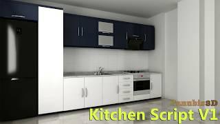 3Ds Max Kitchen Script V1