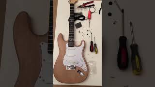 DIY Stratocaster Guitar Kit (Harley Benton) #guitar