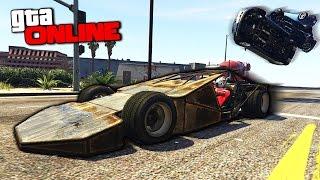 САМАЯ ПЛОСКАЯ МАШИНА-РАМПА ЗА 4.000.000$ РАСКИДЫВАЮЩАЯ ВСЕ В GTA 5 ONLINE ( ОБНОВЛЕНИЕ )