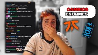 BOMBAZO: ¿Puede haber cambios en Fnatic? Limpieza de gente en Movistar KOI