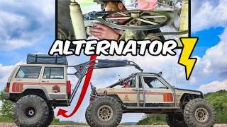 How-To Install an Alternator on a 360° Offroad Gooseneck Trailer - World's First Off-Road Gooseneck
