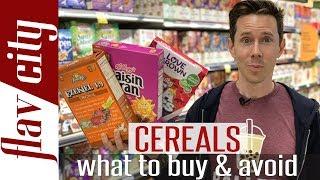 HUGE Cereal Haul - What Cereals To Buy & Avoid At the Grocery Store!