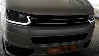 VW Transporter T5.1 Light Bar Headlights Dynamic Indicators 2010-2015