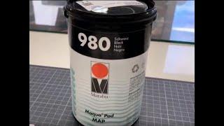 Marabu water-based pad printing ink