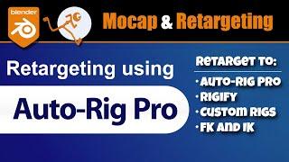 [Blender] Retargeting/Ramap using Auto-Rig Pro (COMPLETE guide)