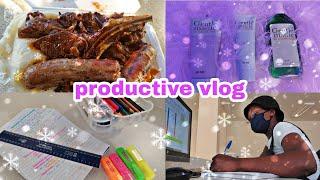 STUDY VLOG | 6am PRODUCTIVE DAY IN MY LIFE | UNIVERSITY OF LIMPOPO