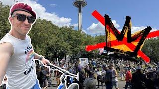 I talked to a Proud boy at the Seattle No Kings Protest