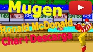 MUGEN- Ronald McDonald char mas descargar-Download