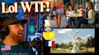 American Reacts to Orangina Commercials for the first time