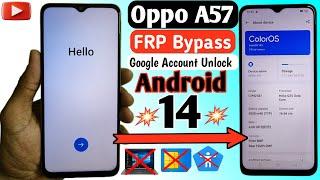 Oppo A57 FRP Bypass Android 14 | All Oppo / Realme / OnePlus FRP Bypass Andoid 14 | 2024 Update