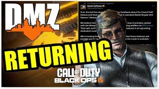 DMZ Is RETURNING With Black Ops 6!