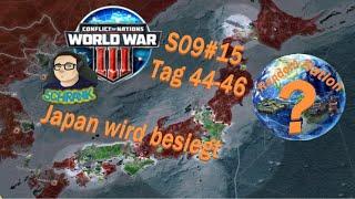 Random Nation S09#15 Tag 44-46 Japan wird besiegt Conflict of Nations World War III