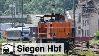 Kommen – Sehen – Siegen: Zugbetrieb im Hauptbahnhof Siegen