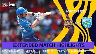 Extended Highlights | Trinbago Knight Riders vs Saint Lucia Kings | CPL 2024