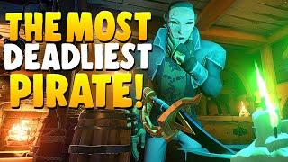 The MOST DEADLIEST SOLO PIRATE in the SEAS!!(Sea Of Thieves)