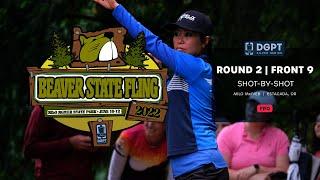 Beaver State Fling | Round 2, Front 9 | Hokom, Scoggins, Cox, Allen | FPO Lead