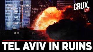 LIVE | Iran BOMBARDS Israel With Missiles And Shahed Drones, Buildings Collapse In Tel Aviv, Haifa