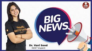 BIG NEWS BY Dr.Vani Sood for NEET 2021 Aspirants.... Stay tuned to   #VedantuBiotonic