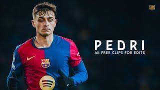 Pedri 4K Clips For Edits 2025 • Free Scene Pack + Celebrations • No Watermark 2160p | D74 Edits 2.0