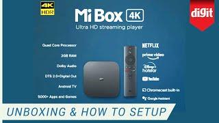 Xiaomi Mi Box 4K Unboxing and How To Setup With A 4K TV