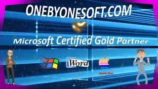 onebyonesoft.com - A Microsoft Certified Gold Partner