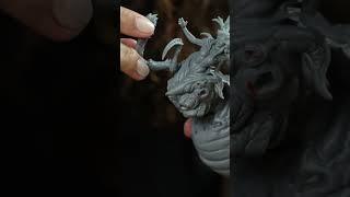 Assembling this Tenebris creature! #3dprinting #miniature #dnd #minipainting
