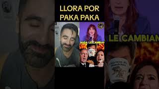 CRISTINA KIRCHNER LLORA POR PAKA PAKA Y EL EX CENTRO CULTURAL KIRCHNER