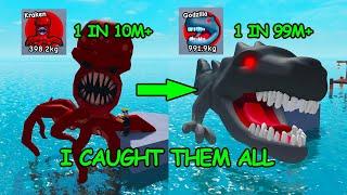 GO FISHING | CATCHING EVERY FISH IN ROBLOX GO FISHING!  FINISHED THE ENTIRE INDEX!