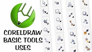 How To Use CorelDRAW Tools 2024 | Pick tools, Pen tool, Shape tool.