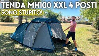 Quechua MH100 xxl 4 posti, mi ha stupito!