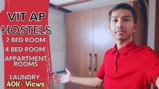 VIT AP Hostel Rooms || All Rooms in One Video|| #vitap  #vitvellore #viteee2023