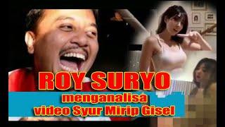 Video mesum mirip Gisel dianalisa pakar telematika Roy Suryo