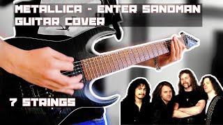 Metallica - Enter Sandman (cover 7 string guitar)