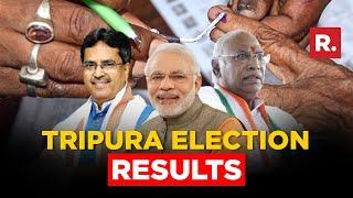 Tripura Election 2023 LIVE: BJP Storms To Early Lead | TMC & Left Trailing