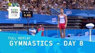 Gymnastics - Individual Apparatus Finals Day 8  | Full Replay | Nanjing 2014 Youth Olympic Games