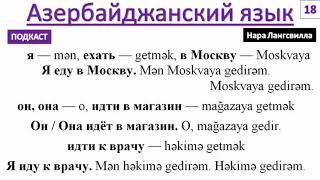 Azerbaijani language / Азербайджанский язык с Нара Лангсвилла  /Подкаст 18