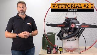 PARAJET EXPLAINS 02 - VITTORAZI MOTORS MOSTER 185 - FUEL & OIL - PARAMOTOR ENGINE MAINTENANCE