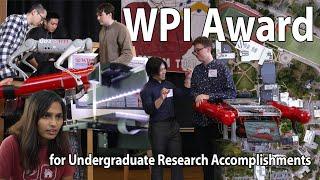 WPI receives the esteemed Council on Undergraduate Research (CUR) 2023 award