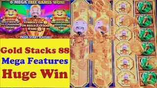 Gold Stacks 88 Empire. Mega Bonus Features. Huge Win.