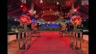 Barat Event#wedding#arrangments#Elegant Decor#LED Stage# Glam Events Vlog